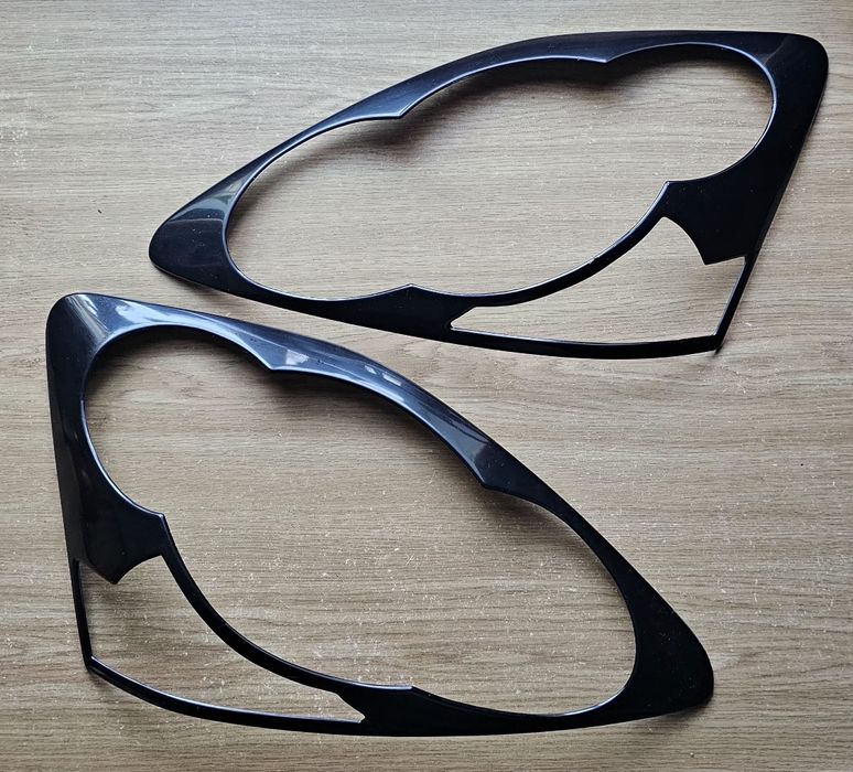 Накладки на передні фари для Honda civic VII HB RESTILING