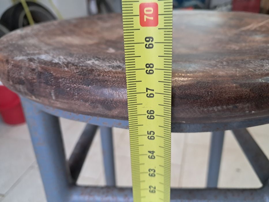 Banco alto antigo vintage alto