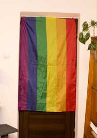 Duża flaga tęczowa, LGBT