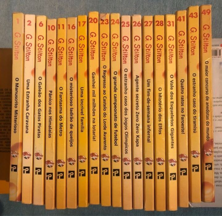 Geronimo Stilton - coleção livros