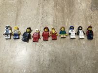 4 zestaw Lego minifigurek