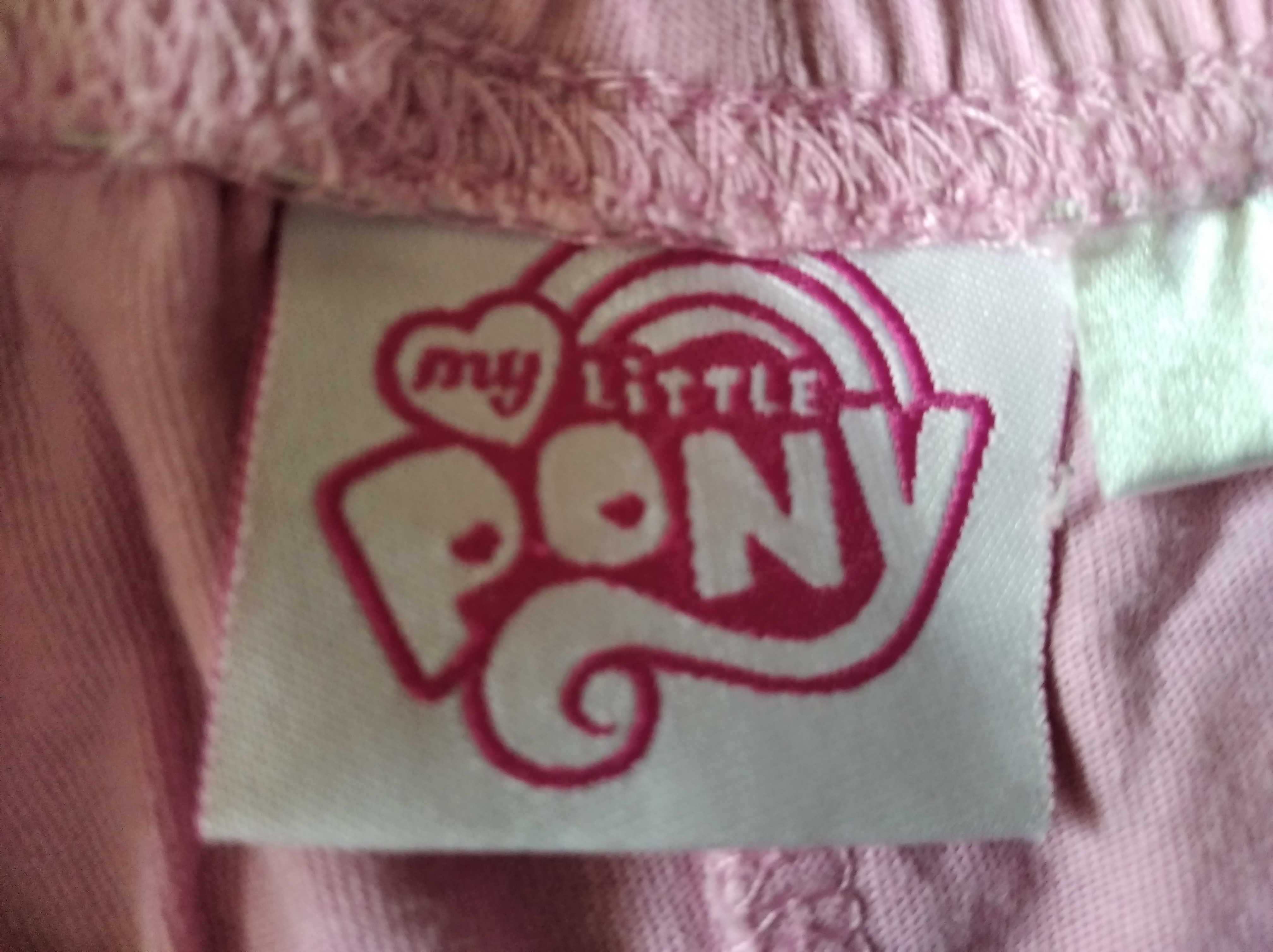 My Little Pony-Koszulka i krótkie spodenki rozmiar z metki 98/104