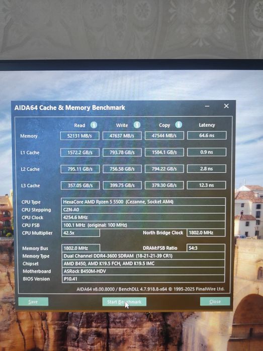 Ігровий комп'ютер Ryzen 5500+RX5700 8gb gddr6+32gb ddr4 3600cl18+SSD2t