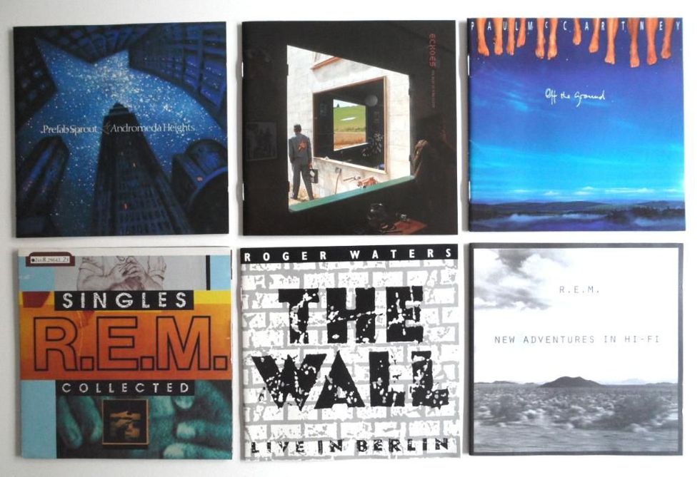 CD's Pink Floyd, Roger Waters, REM, Yes, Marillion, Paul McCartney