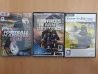 Jogos para PC - FM, Brothers In Arms, Counter Strike Source