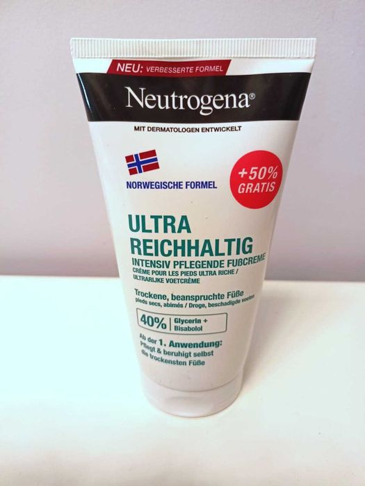 NOWY krem do stóp Neutrogena Ultra Reichhaltig duży 150 ml