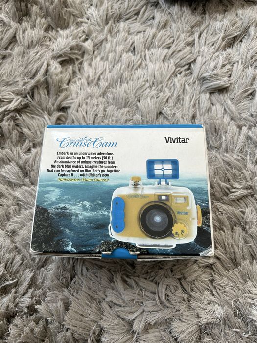 Analogowy Aparat fotograficzny do robienia zdjec pod wodą