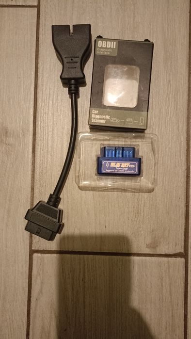 Сканер ОBDII +перехідник