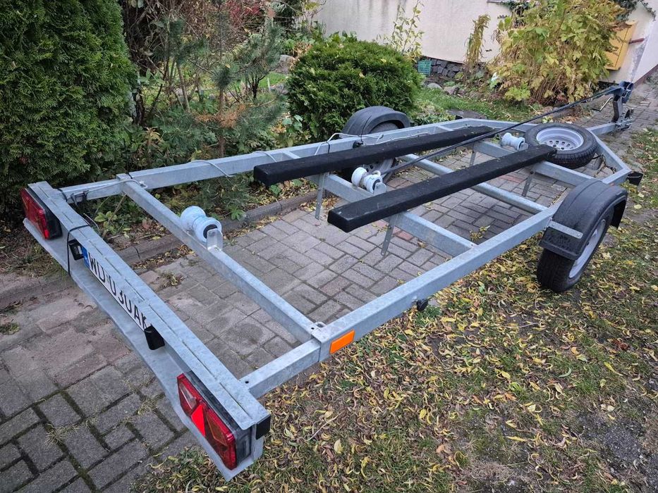 Przyczepa podłodziowa lekka