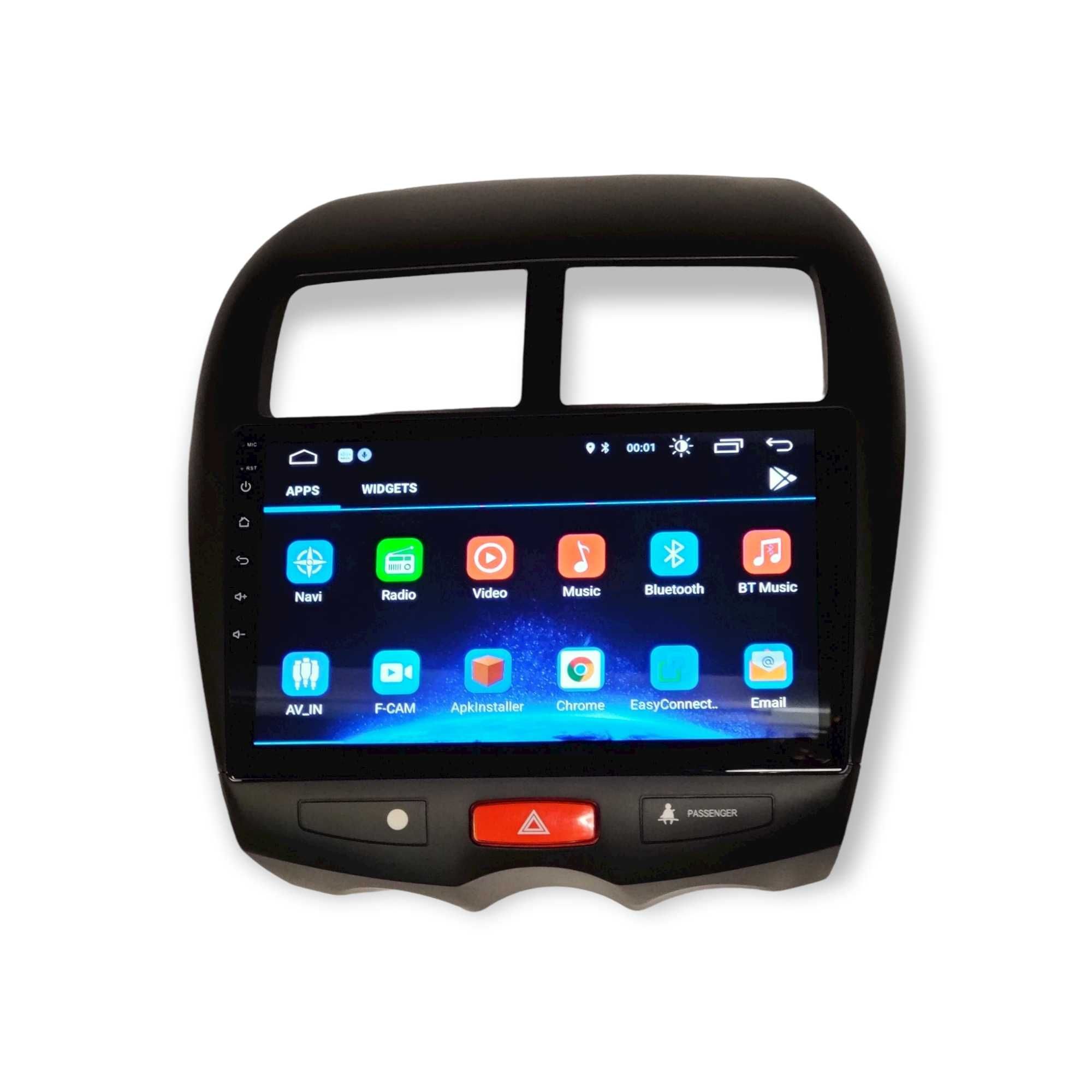 Radio 2 DIN Android para Mitsubishi ASX - WiFi GPS Bluetooth - Novo