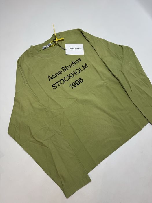 Лонгслів Acne Studios Green Oversized М L ERD vetements
