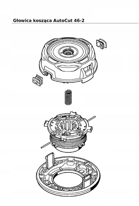 Głowica Żyłkowa Półautomatyczna Stihl Auto-cut M12 46-2