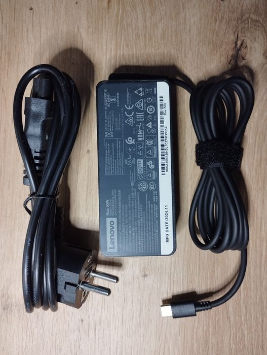 Зарядное устройство Lenovo USB Type-c 65вт. Новое.