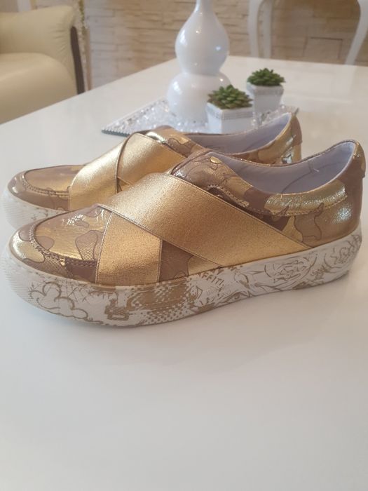 Skórzane buty Ewa Minge