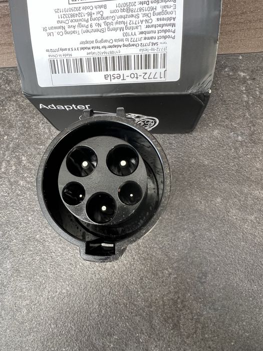 Оригинал Feyree Type2 Gbt Type1 Tesla Переходник адаптер