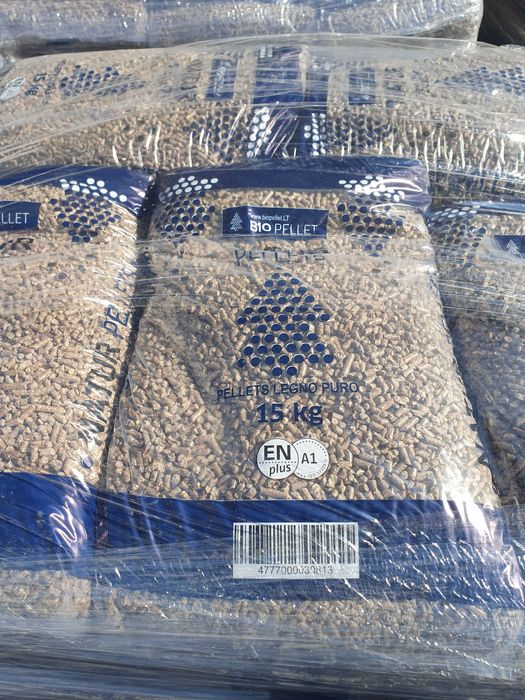 PELLET drzewny z certyfikatem 1500 zł/t