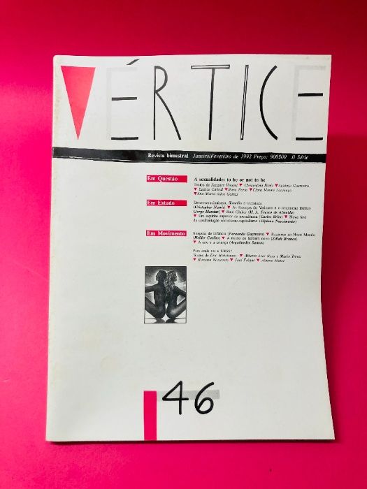 Revista Vértice Nº46, Janeiro/Fevereiro de 1992 Série II