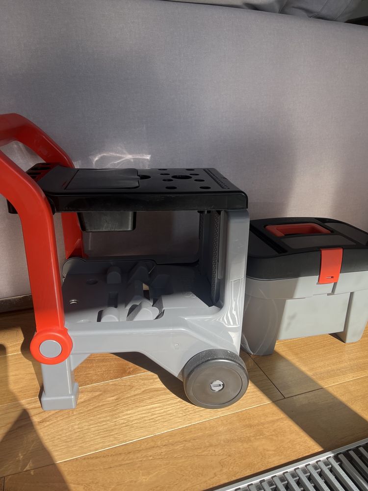Smoby warsztat na kółkach black & decker
