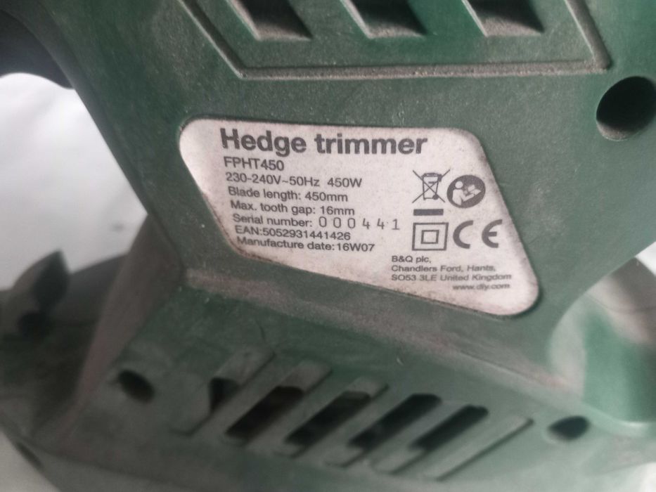 Nożyce opp 450 Wat do żywopłotu