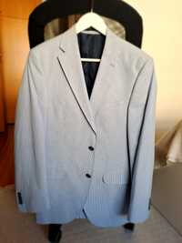 Blazer às riscas da Mr. Blue