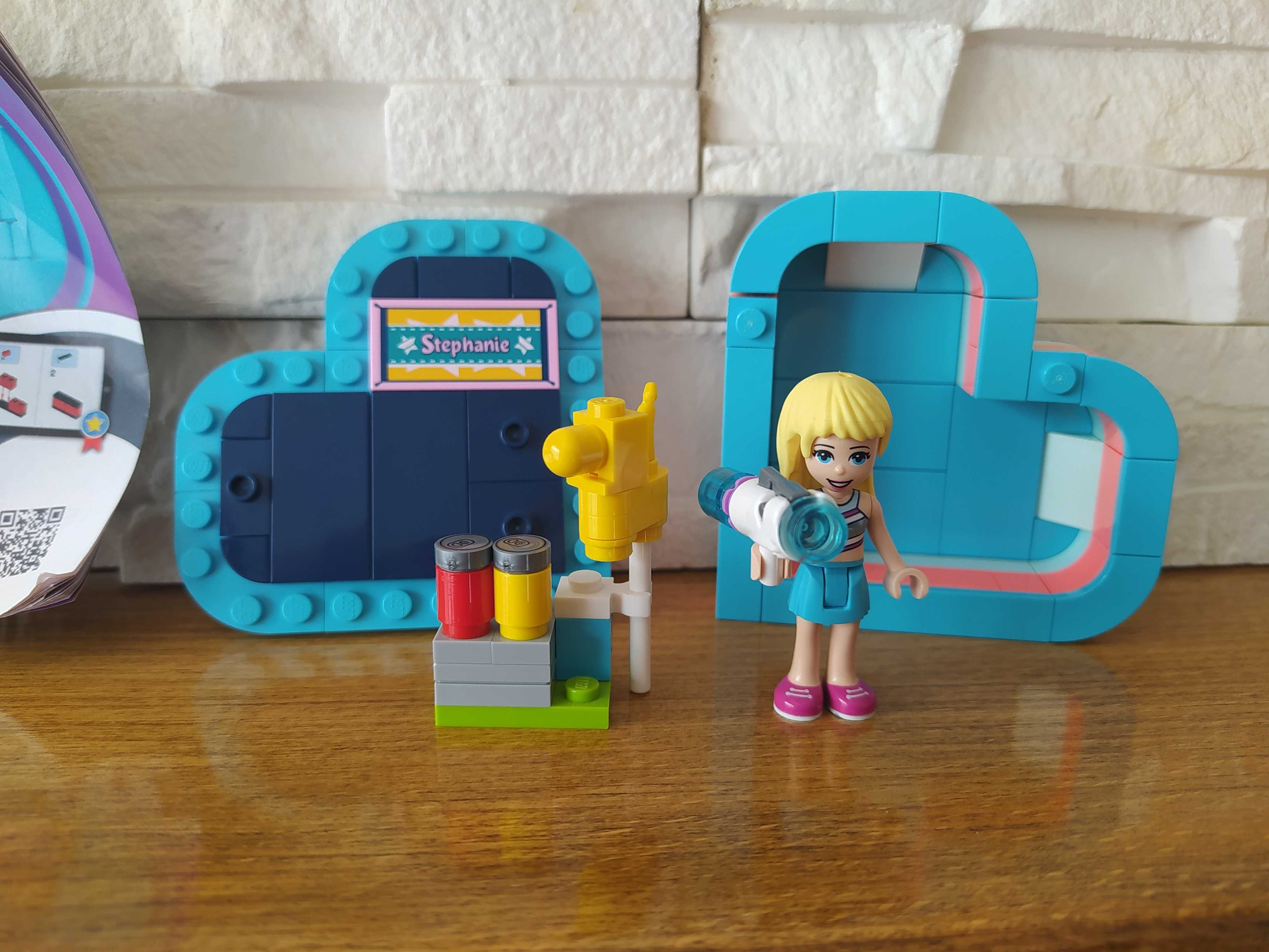 Pudełko przyjaźni Stephanie 41386 domek w kształcie serca Lego Friends