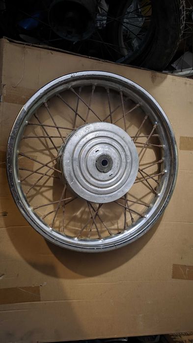 Колесо мотоцикла иж 18 радиус