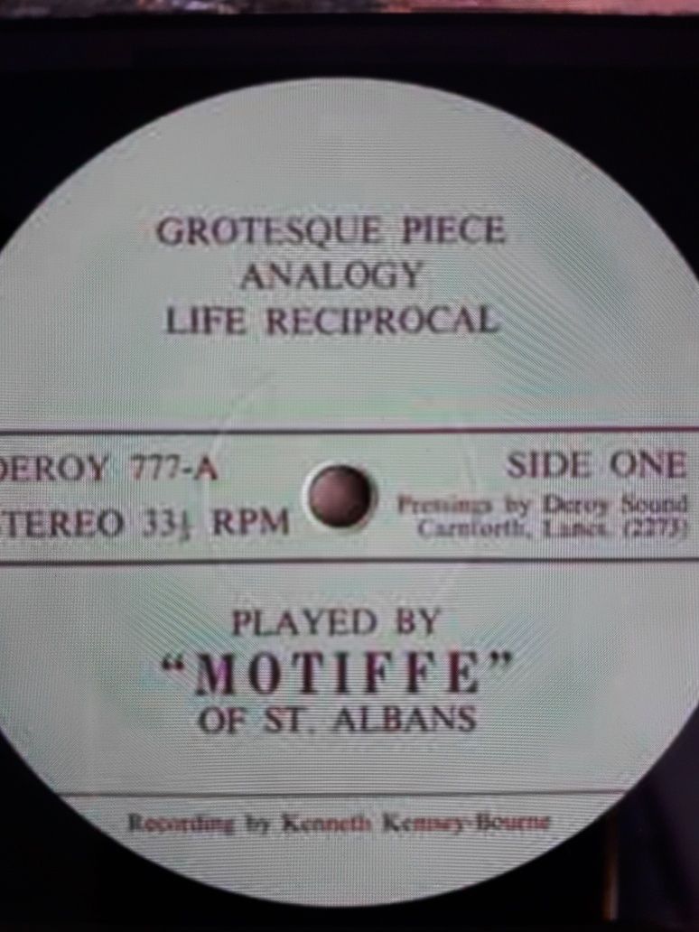 Archiwum rockowej psychodelii MOTIFFE- Motiffe. 1972.
