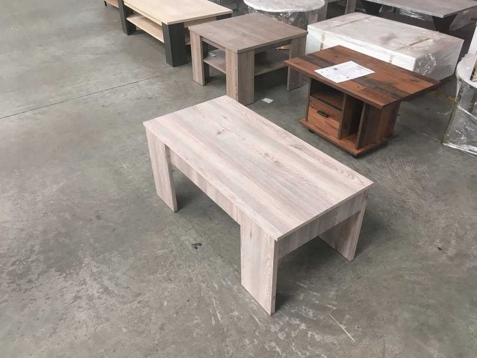 (dąb nelson lub dąb ceniza) Nowe ławy z podnoszonym blatem