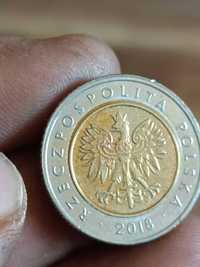 Sprzedam 5 zloty 2018 r