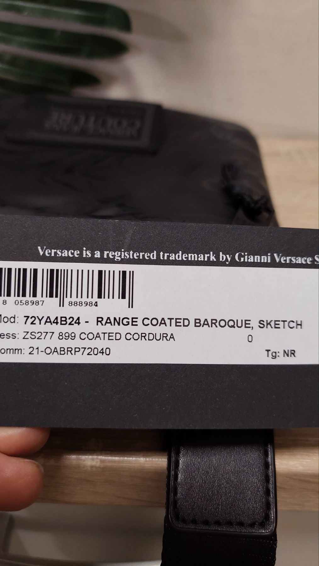 Мужская чоловіча сумка Versace Jeans Couture барсетка оригинал