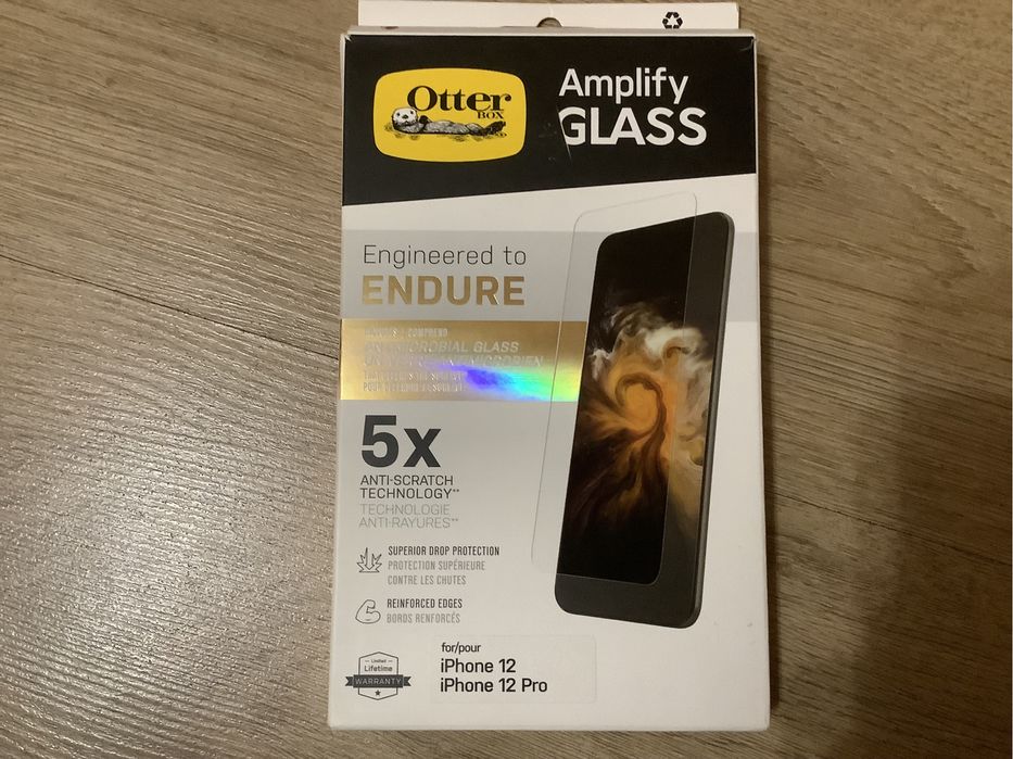 Захисне скло Otter преміум якості spigen до iphone 12, 12pro