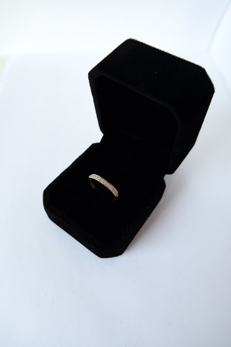 Złoty Pierścionek z Cyrkoniami | 11 | Próba Złota 585