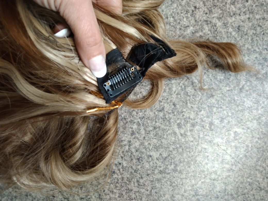 Włosy doczepiane balejage clip