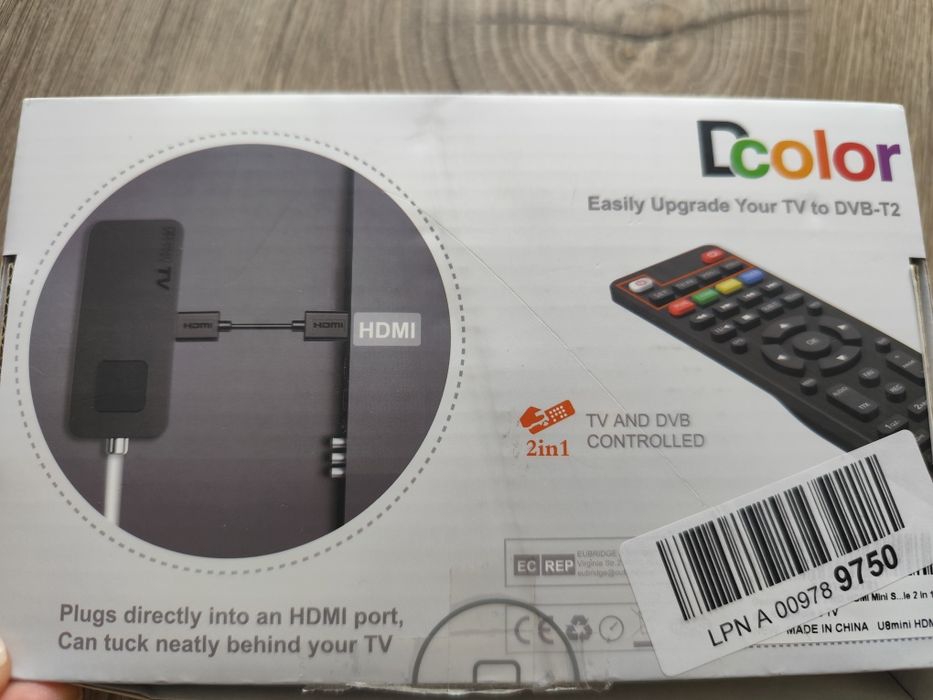 Dekoder DVB-T2 tv stick