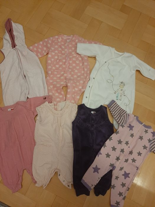 Pajacyk rozm 56/62 7 sztuk