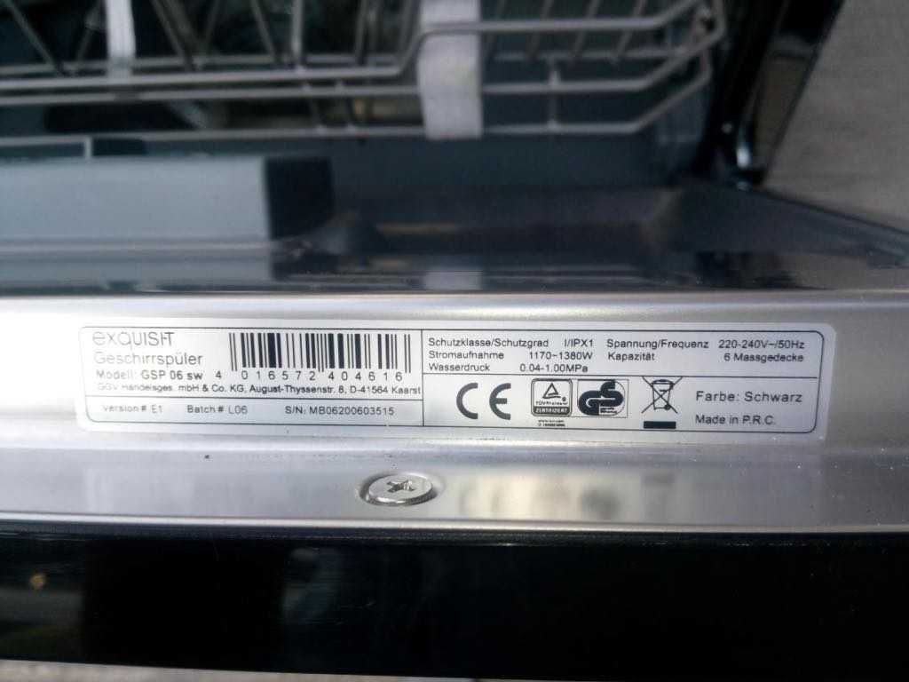 Zmywarka wolnostojąca nablatowa