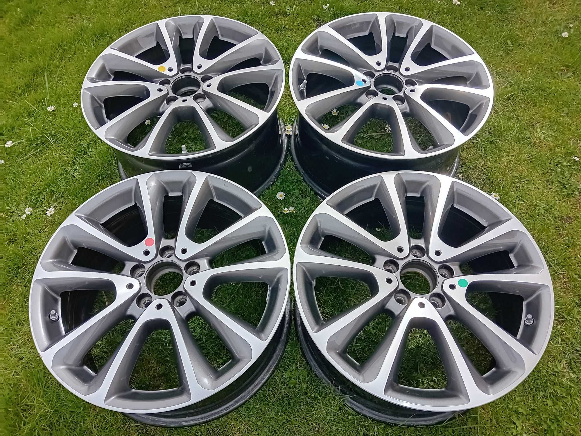 Felgi 18 czujniki ORYGINALNE Mercedes C E S CLA CLS CLK GLC Vito F-VAT