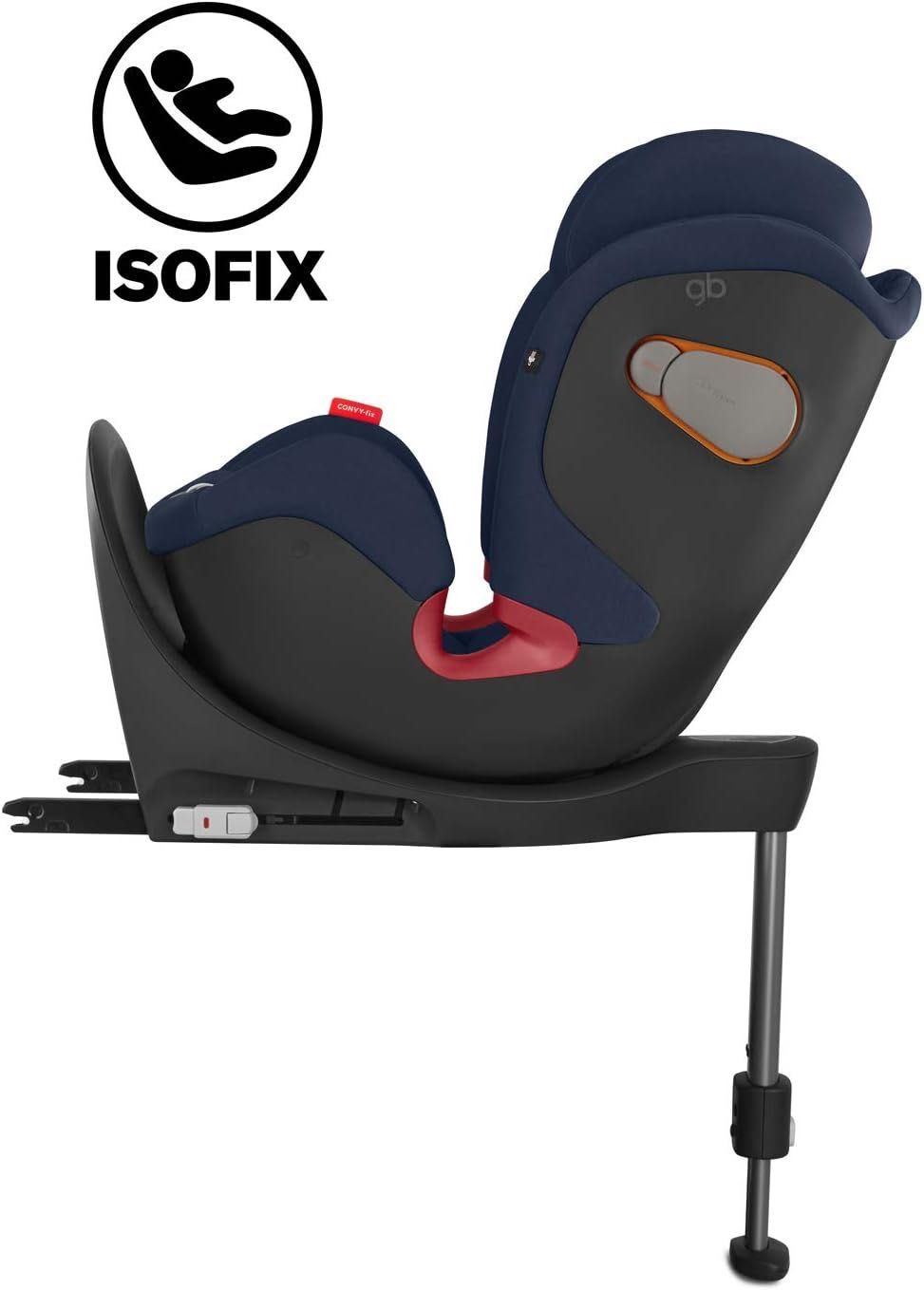 Nowy FOTELIK // 0-25kg // GB CONVY-FIX Cybex Night Blue //  do 7 lat