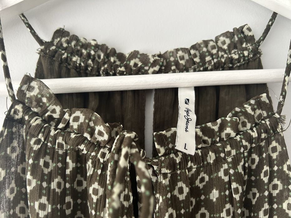 Vestido Pepe Jeans longo, fluido