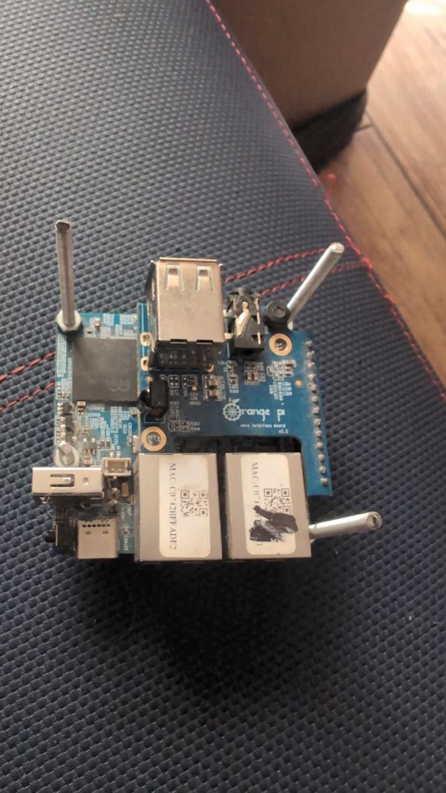Orange Pi R1 Plus LTS + Expansion Board USB 2.0 x 2  +Audio