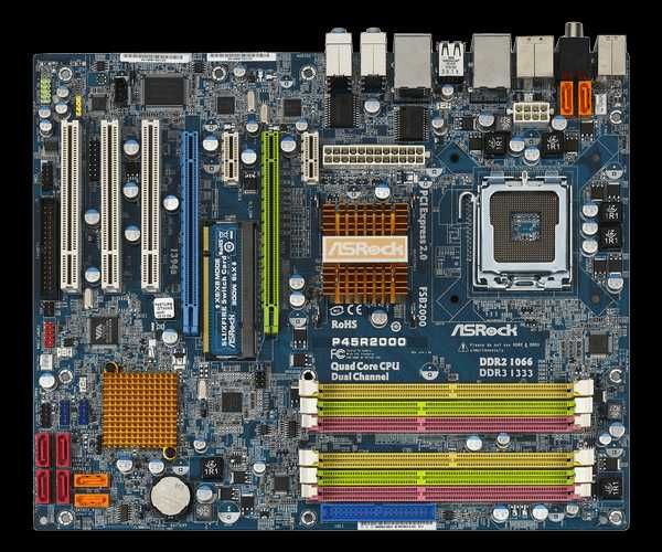 Материнська плата Asrock P45R2000