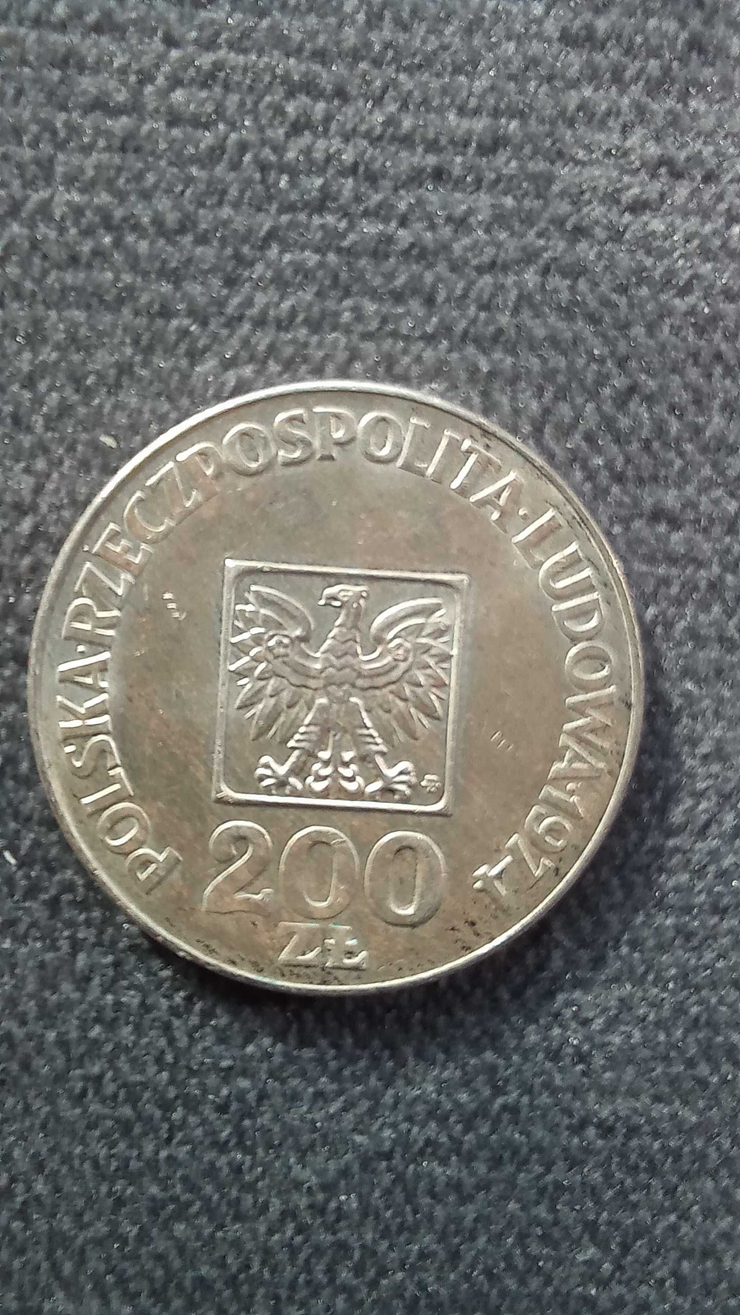 Moneta 200 zł 30 lat PRL - 1974 rok