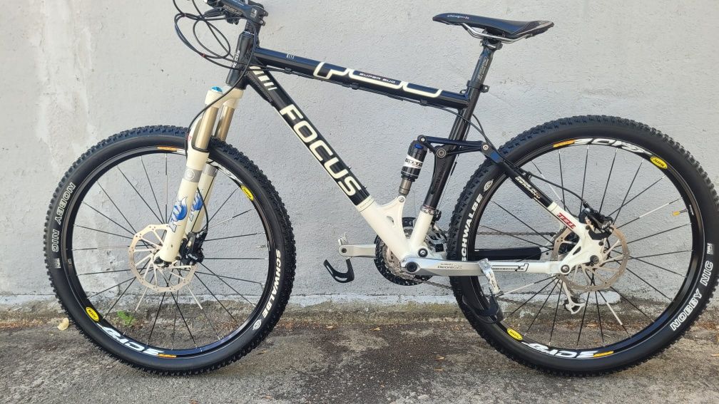 FOCUS MTB górski rower aluminiowy używany 26 cali
rama rozmiar 46 cm