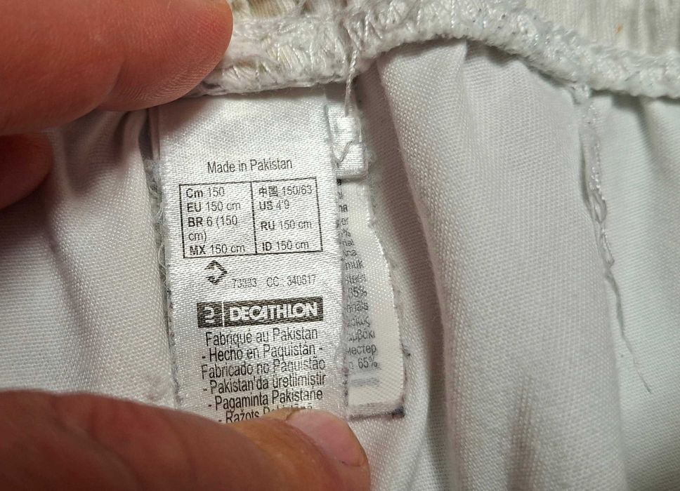 Kimono do karate dla dzieci rozmiar 150 Decathlon