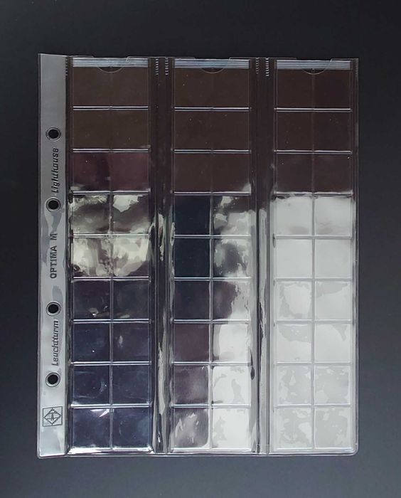 Segregator na monety + karty na monety