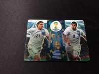 Karta Double Trouble Cavani i Suarez Fifa World Cup 2014 Brazil