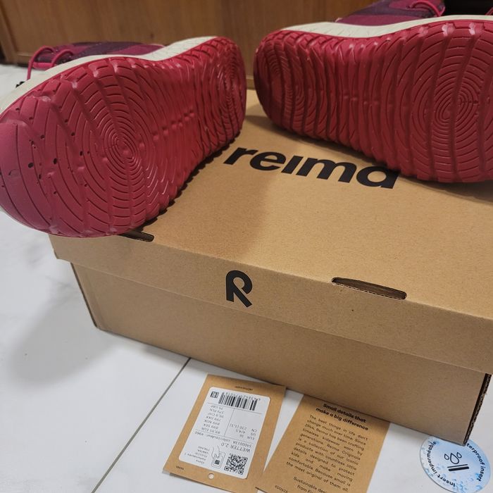 Buty wodoodporne używane Reima r. 36- 23cm róż fiolet