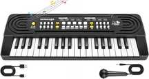 Elektroniczne pianino KLAVIER z klawiaturą dla dzieci 3+ 37 klawiszy