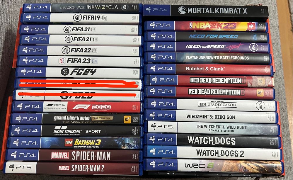 Gry na platformę ps4 i ps5 ( OPIS )