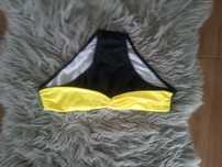 Majtki od kostiumu kąpielowego bikini nowe czarne neonowe sm